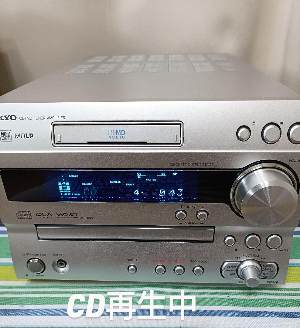ONKYO FR-N9 CD,Hi-MD,FM/AM　整備済み　リモコン付