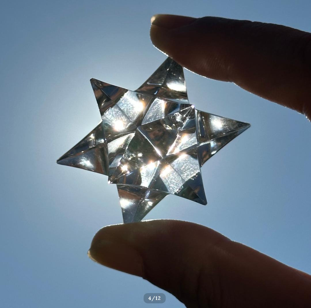 ガネーシュヒマール産【水晶】アステロイド マカバ スター C 最高品質