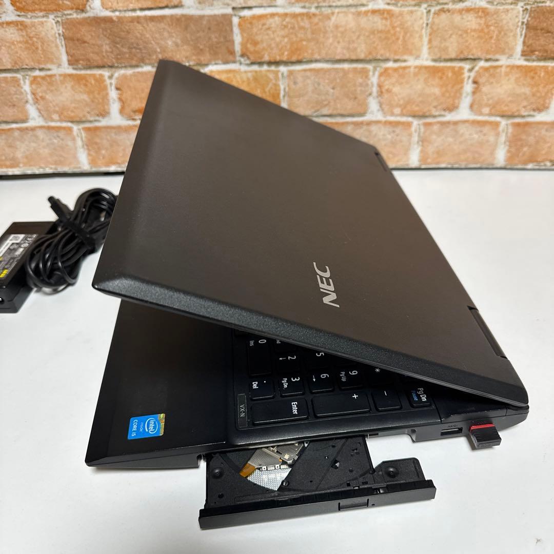 NEC Versaproノート PC 高速起動SSD オフィス2024年マウス付