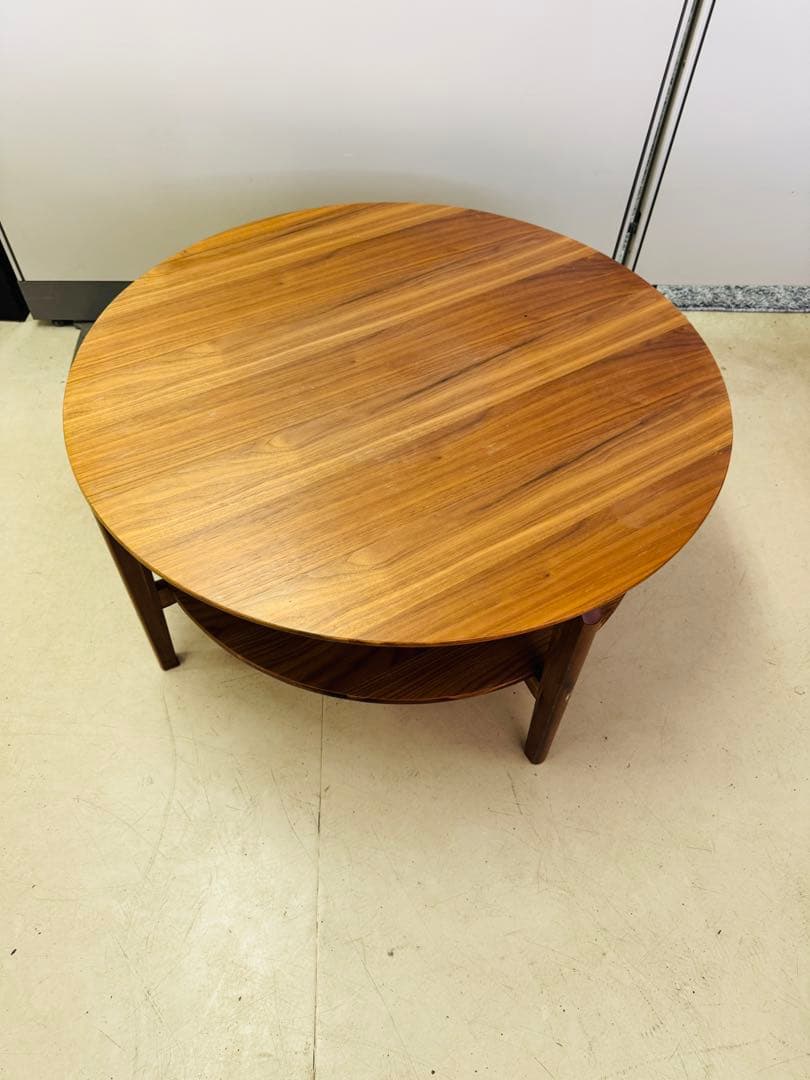 NITORI ニトリ 丸い テーブル インテリア 座卓 ちゃぶ台 80cm 食卓