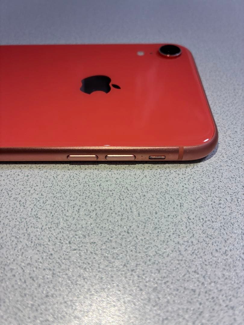 美品 Apple iPhone XR Coral 128GB 動作良好