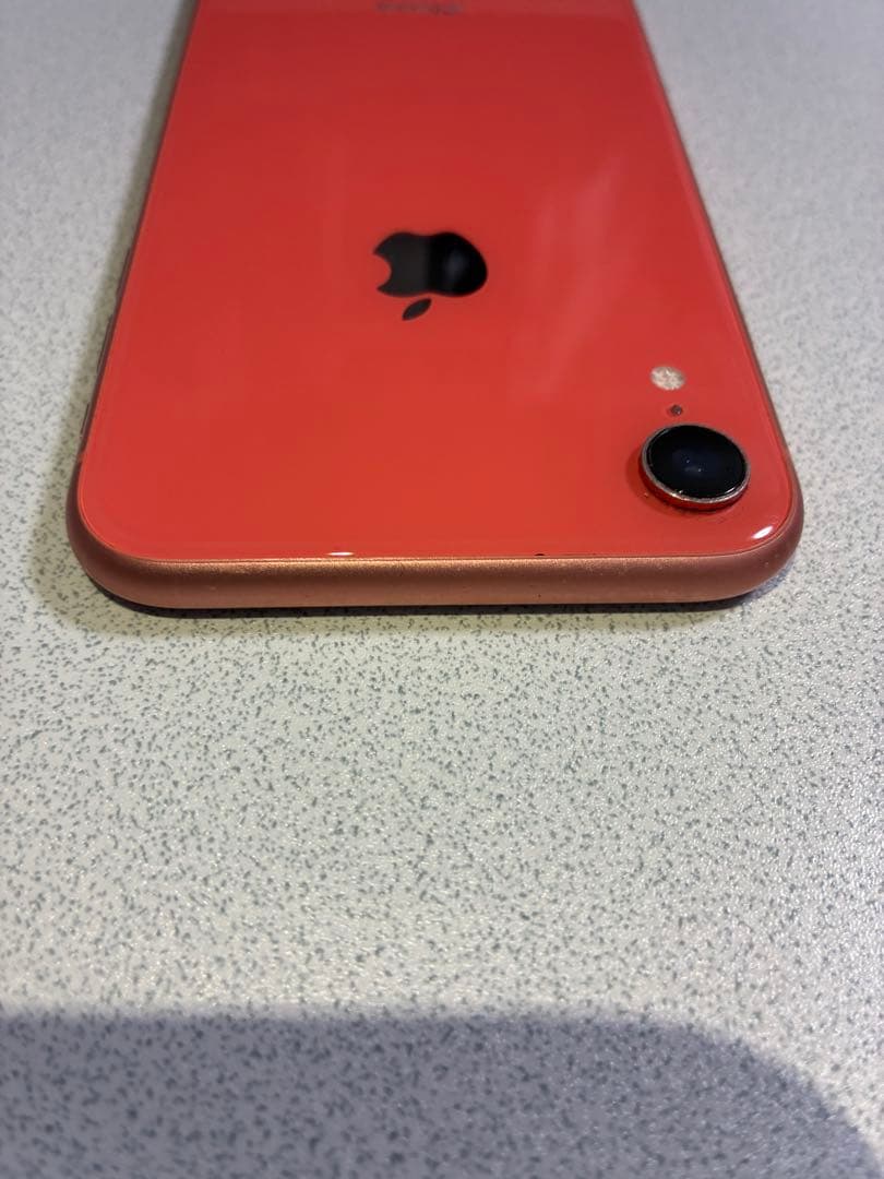 美品 Apple iPhone XR Coral 128GB 動作良好