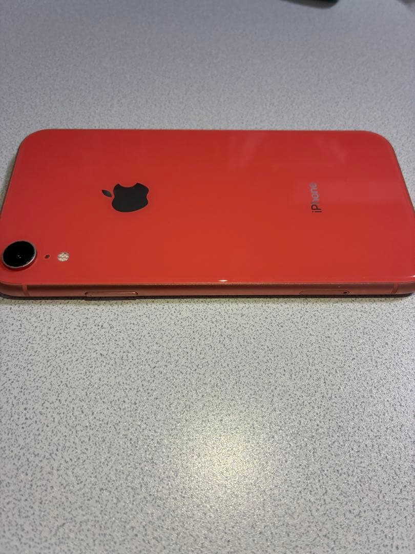 美品 Apple iPhone XR Coral 128GB 動作良好