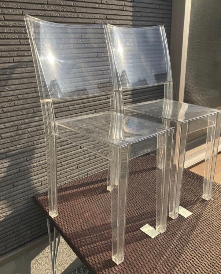 2脚セット　カルテル　Kartell ラマリー　LA MARIE チェア