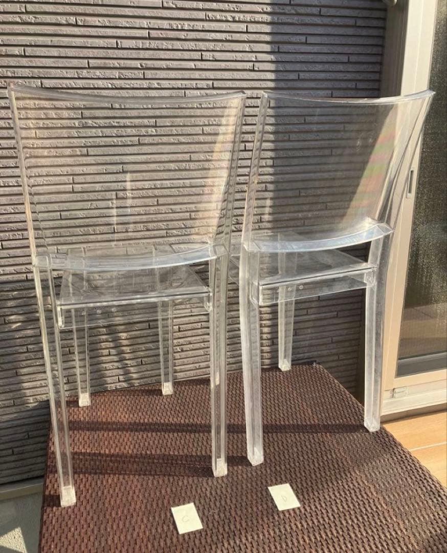 2脚セット　カルテル　Kartell ラマリー　LA MARIE チェア