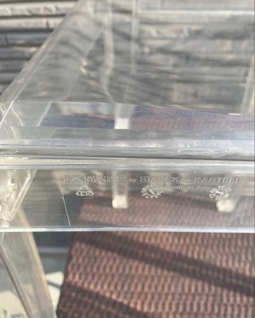 2脚セット　カルテル　Kartell ラマリー　LA MARIE チェア