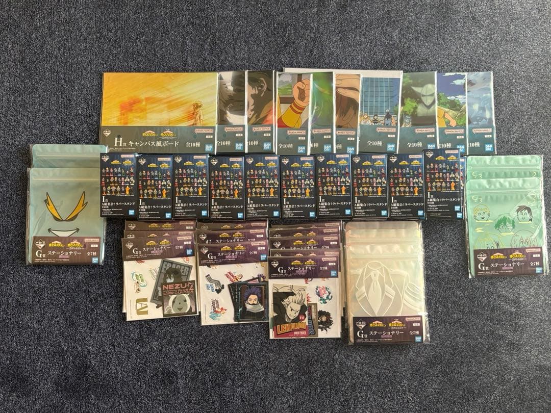 一番くじ　僕のヒーローアカデミア 紡がれる想い　上位賞セット　フィギュア