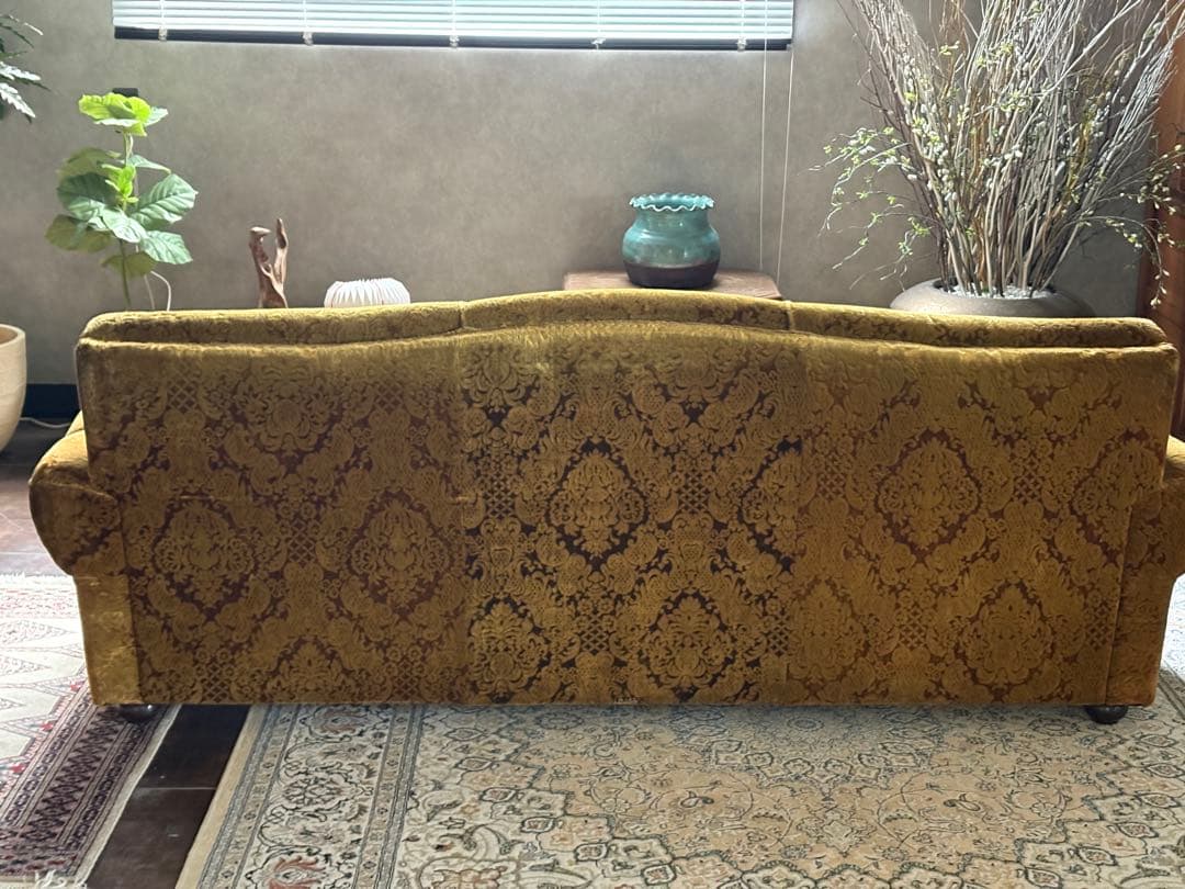 希少　カリモク　三人掛けソファ　オールドカリモク　国産家具　クラシック　IZ