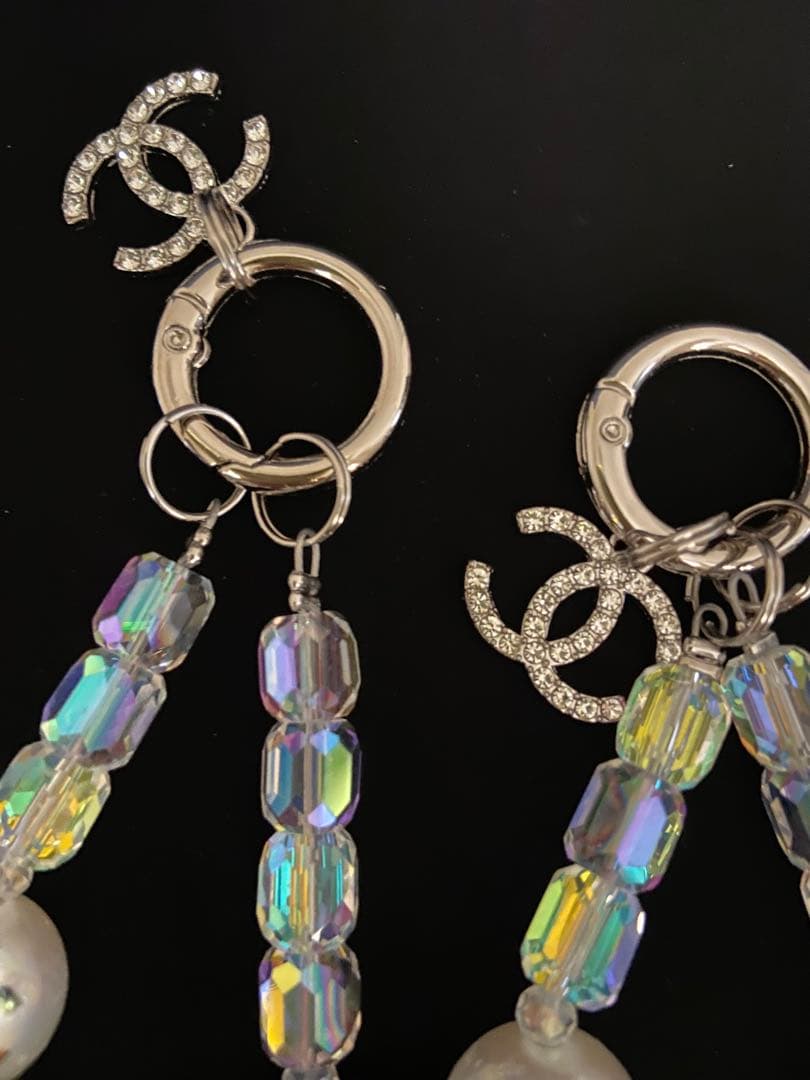 CHANEL★スマホ用ストラップ2個セット