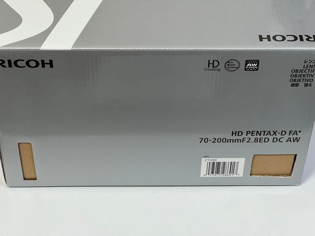 【美品】PENTAX HD D FA★70-200mmF2.8ED DC AW