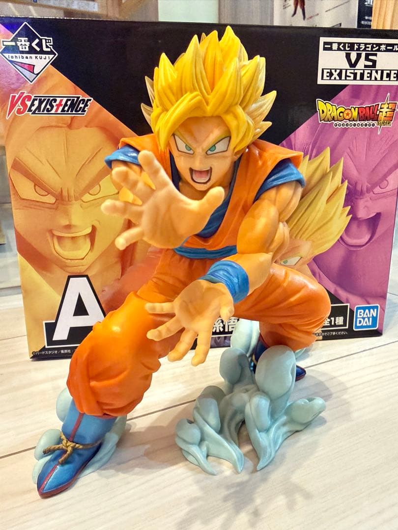 【開封品】一番くじ ドラゴンボール Ａ賞 親子カメハメ波 悟空&悟飯フィギュア
