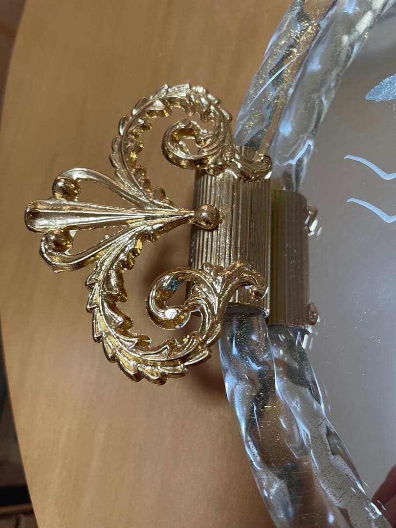 ベネチアングラス ミラートレイ ムラーノガラス ゴールド ガラス