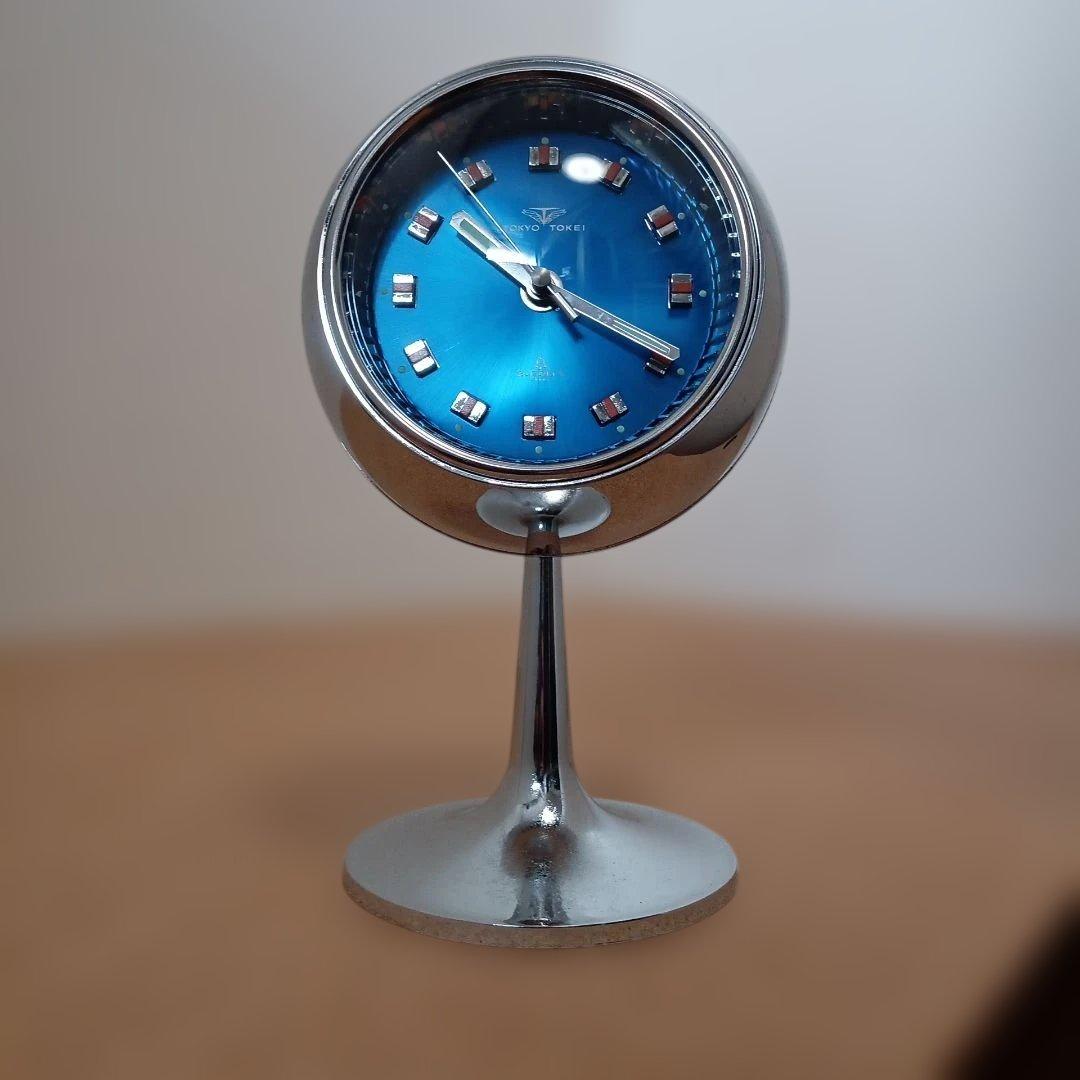 東京時計　置時計　スペースエイジ　昭和レトロ