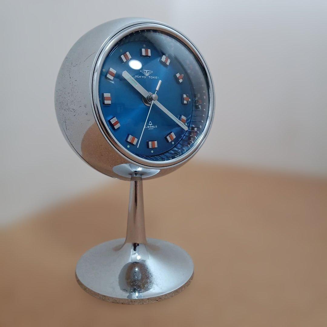 東京時計　置時計　スペースエイジ　昭和レトロ