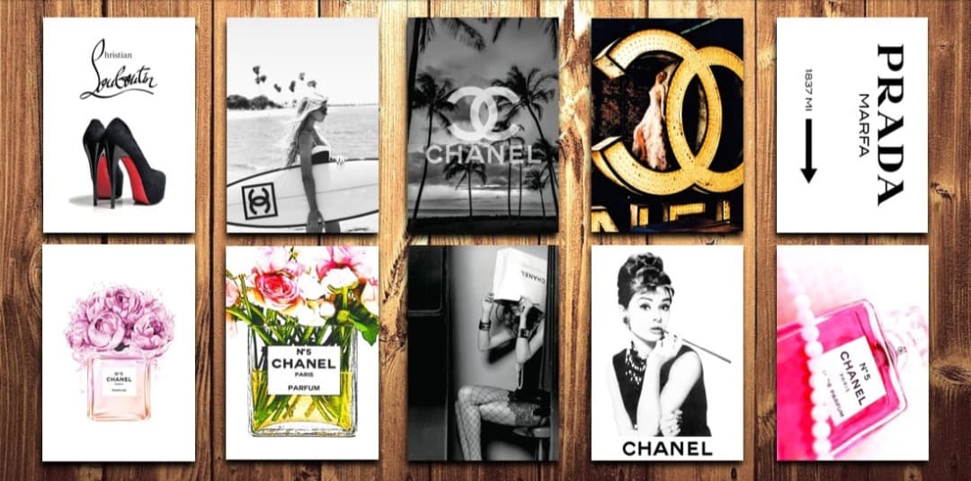 CHANEL シャネル アートパネル 【C#27-A】Mサイズ