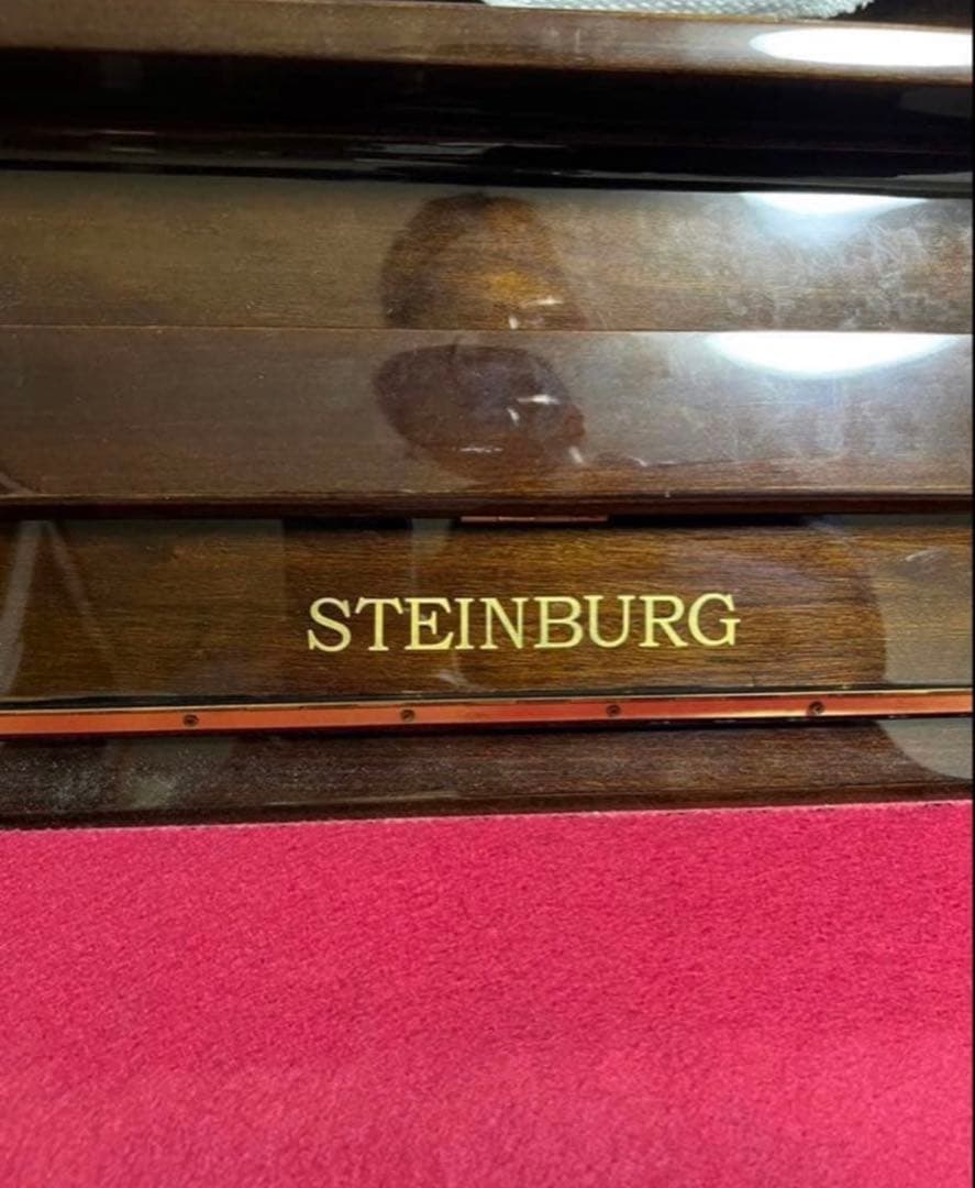 猫足アップライトピアノ　『STEINBURG』 HAMAMATSU JAPAN