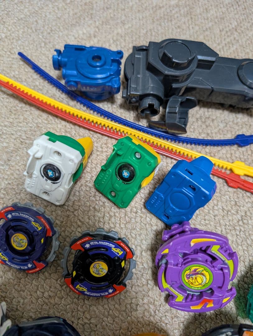 爆転シュートベイブレードまとめ売り　hmsシューターなど　beyblade