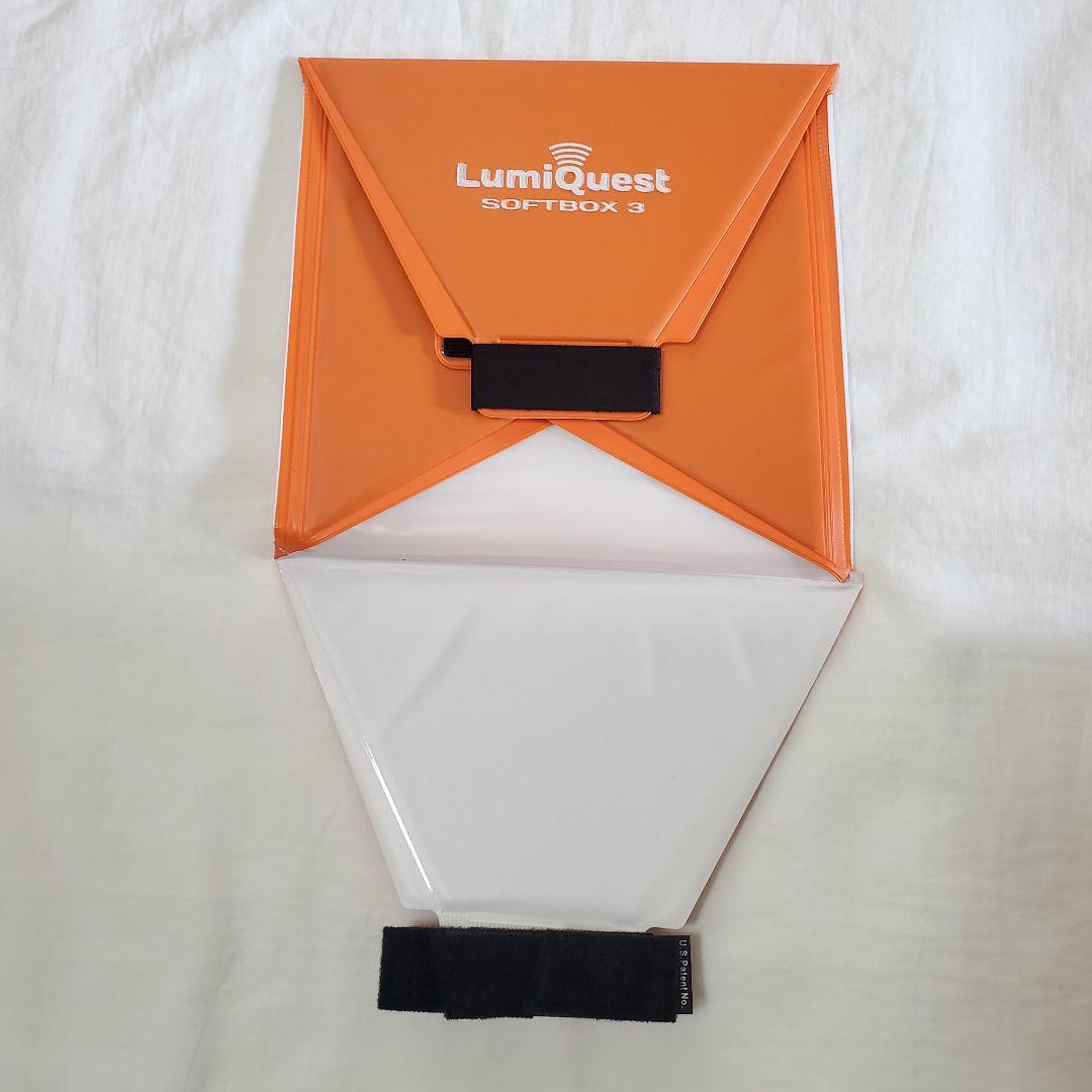 LumiQuest SoftBox ソフトボックス 3 ストラップ付き オレンジ