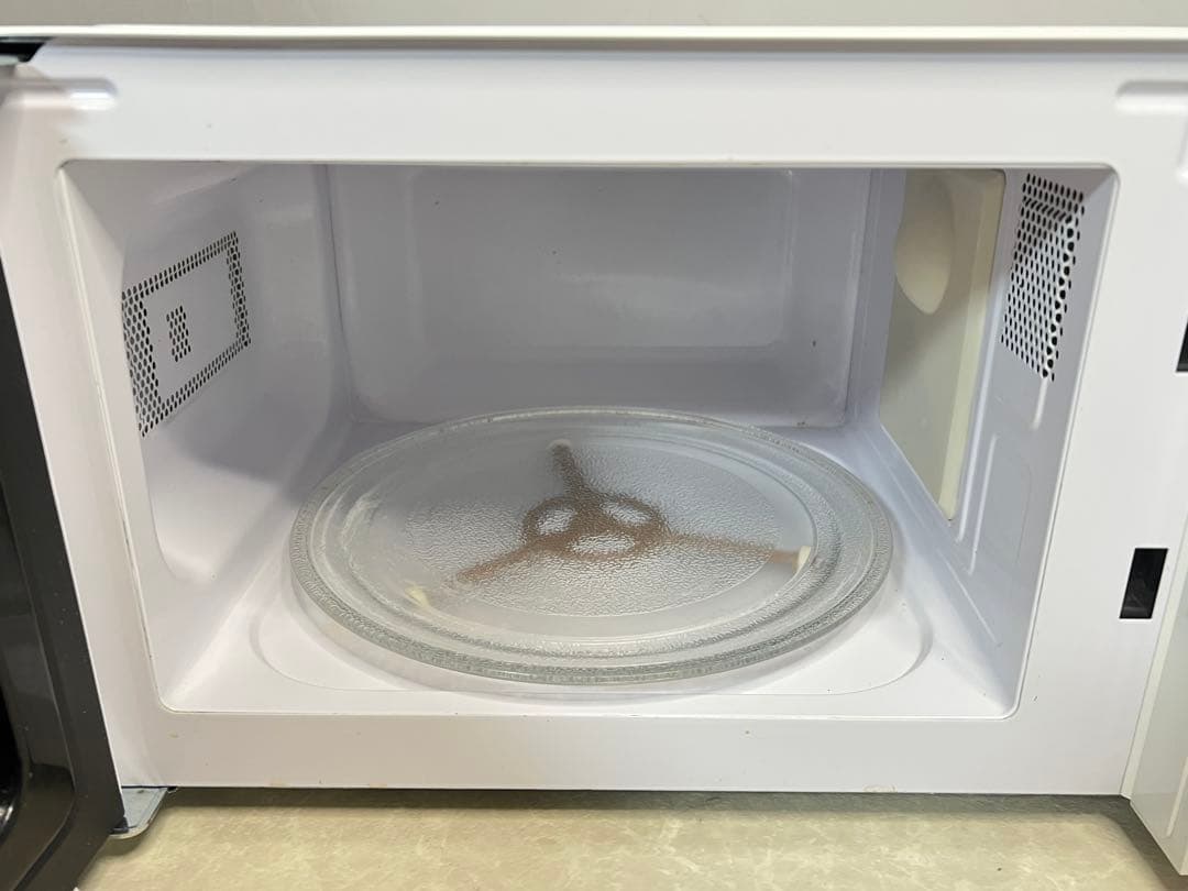 ニトリ 西日本専用 電子レンジ 60Hz ホワイト ①