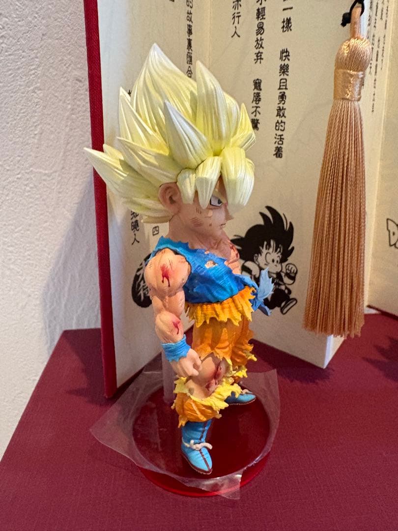 ドラゴンボール　限定生産ガレージキット　孫悟空　入手不可しおり　世界数枚のみ
