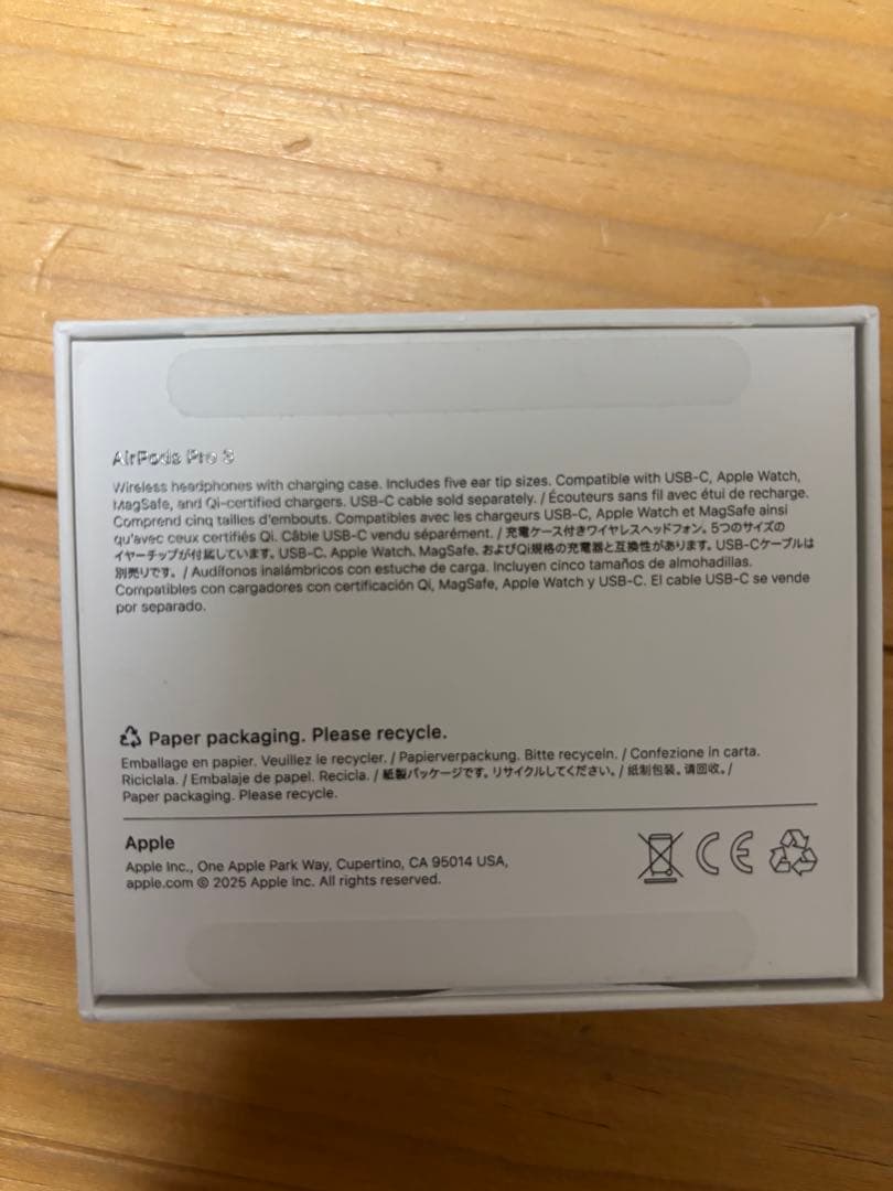 AirPods Pro3本体 左耳除く