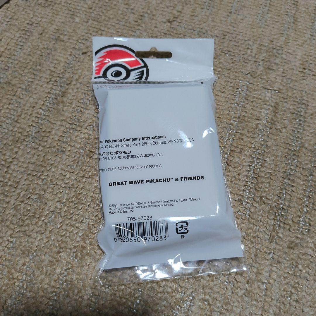 ポケモン　WCS 海外限定北斎　プレイマット&デッキシールド