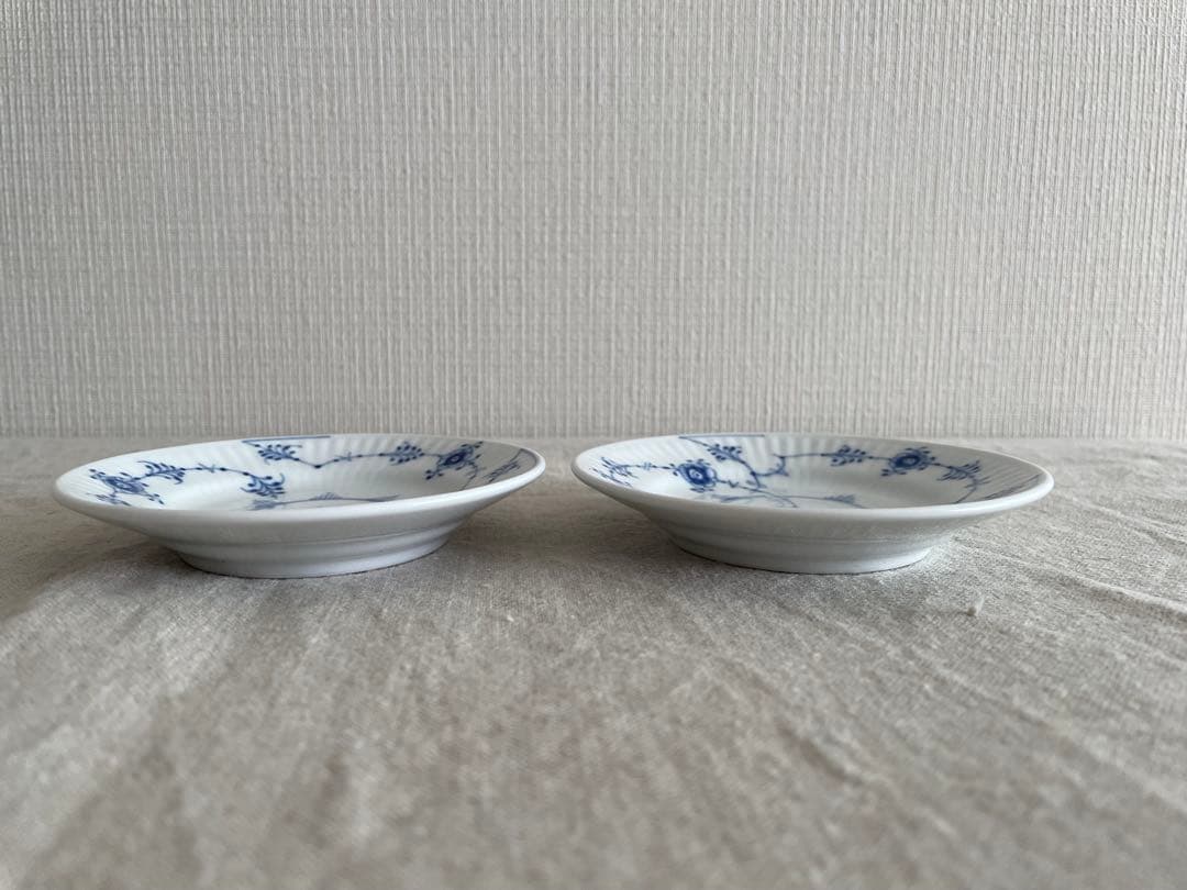 【新品未使用】ロイヤルコペンハーゲン　ブルーコペンハーゲン　ミニプレート2枚