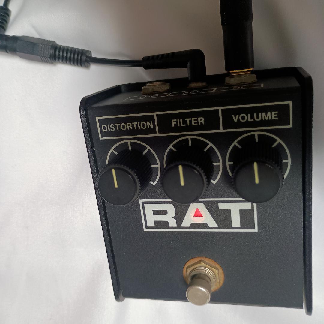 RAT2 ( LM308N DC変換プラグ+DCコード付き) ディストーション
