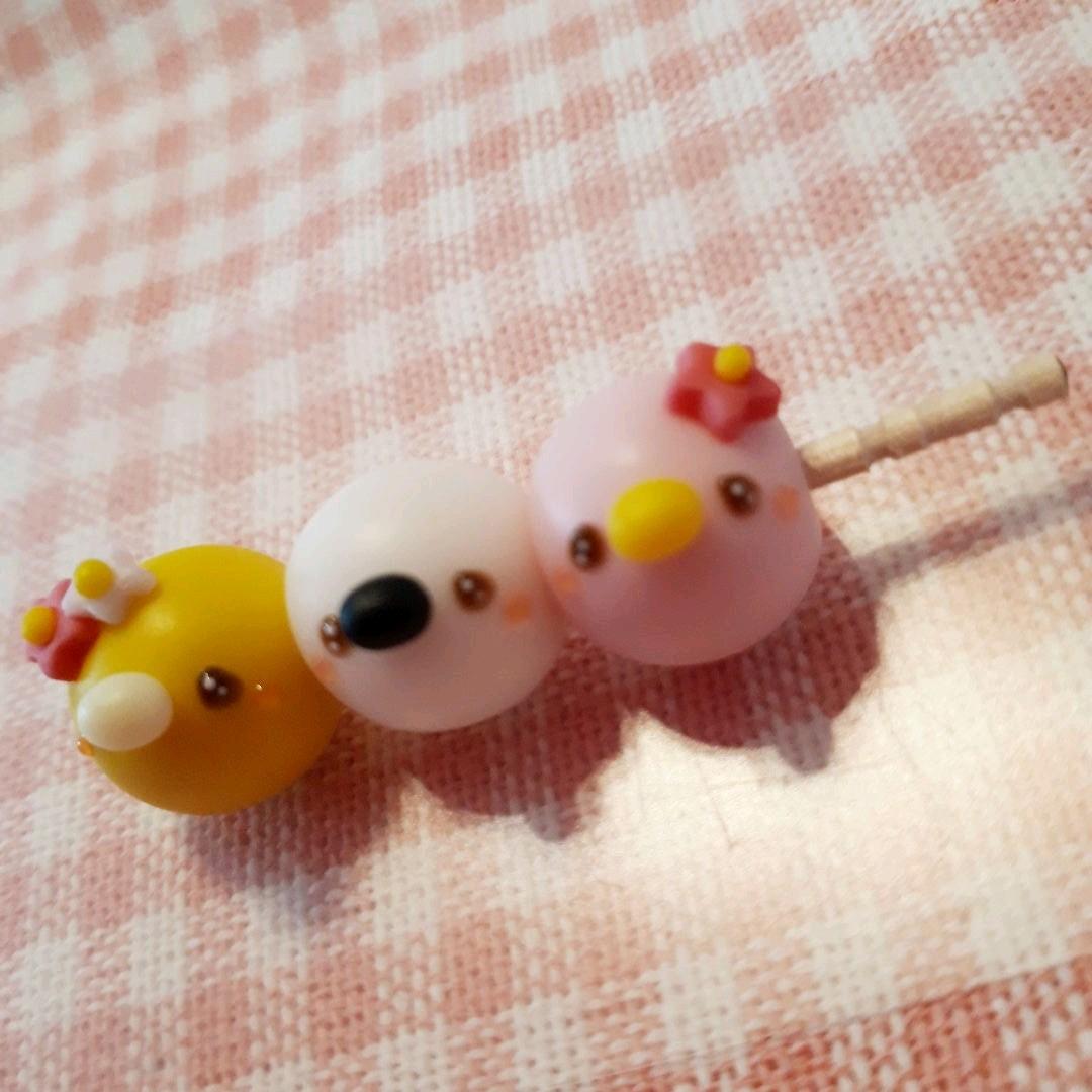 三色団子♡仲良し鳥さん