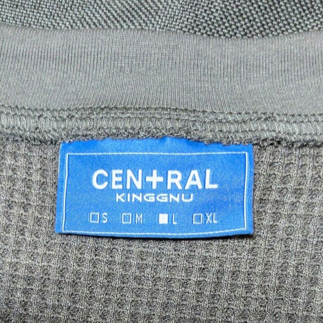 King Gnu CEN+RAL ワッフルT チャコール L