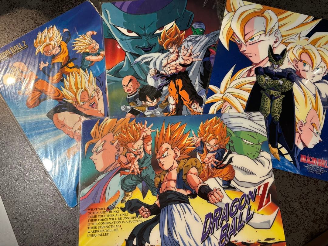 【12枚セット】ドラゴンボール　下敷き
