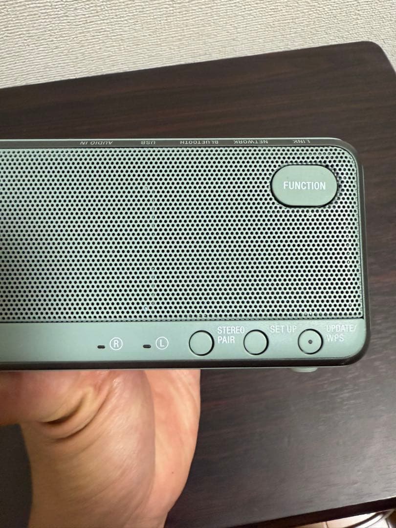 SONY ワイヤレススピーカー　薄水色