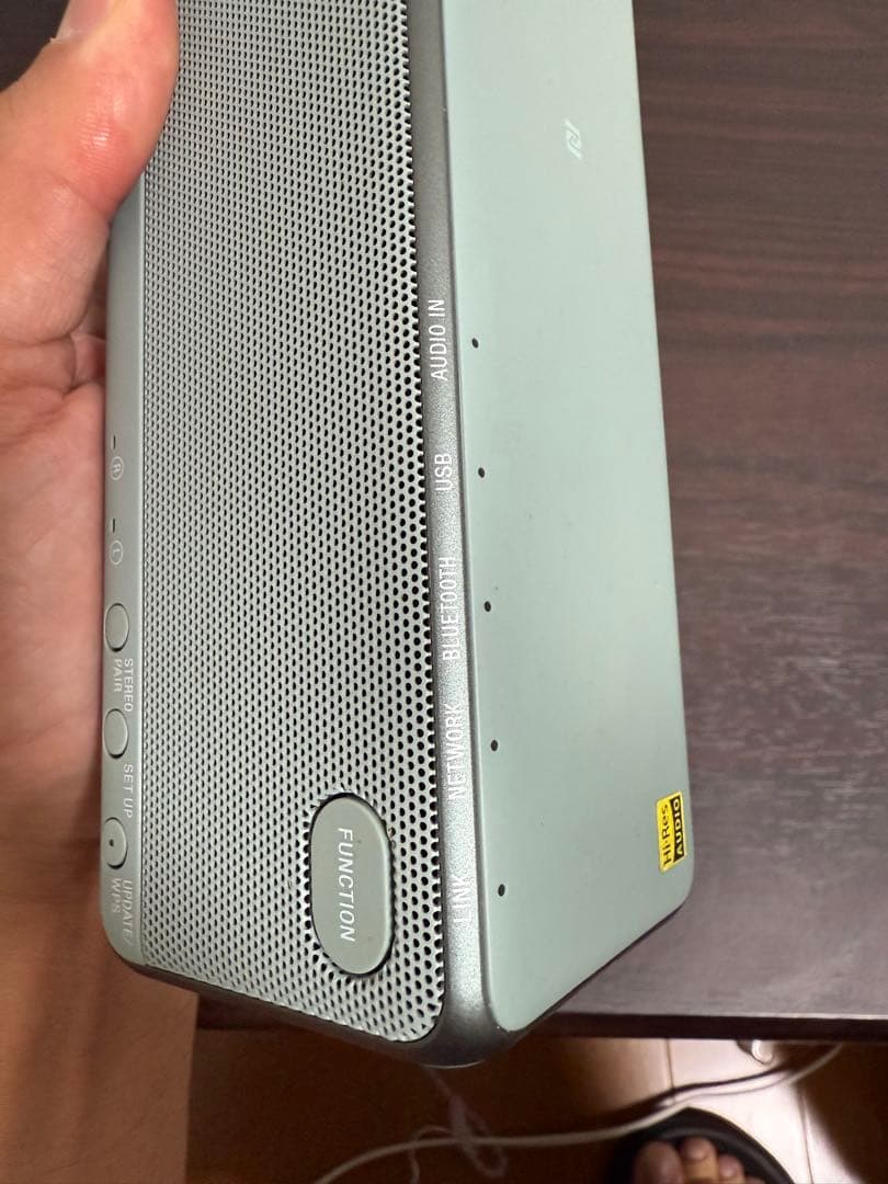 SONY ワイヤレススピーカー　薄水色