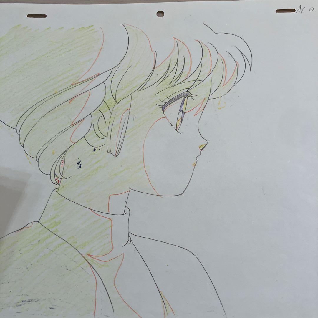 アイドル伝説えり子　直筆　動画　2枚セット　A セル画