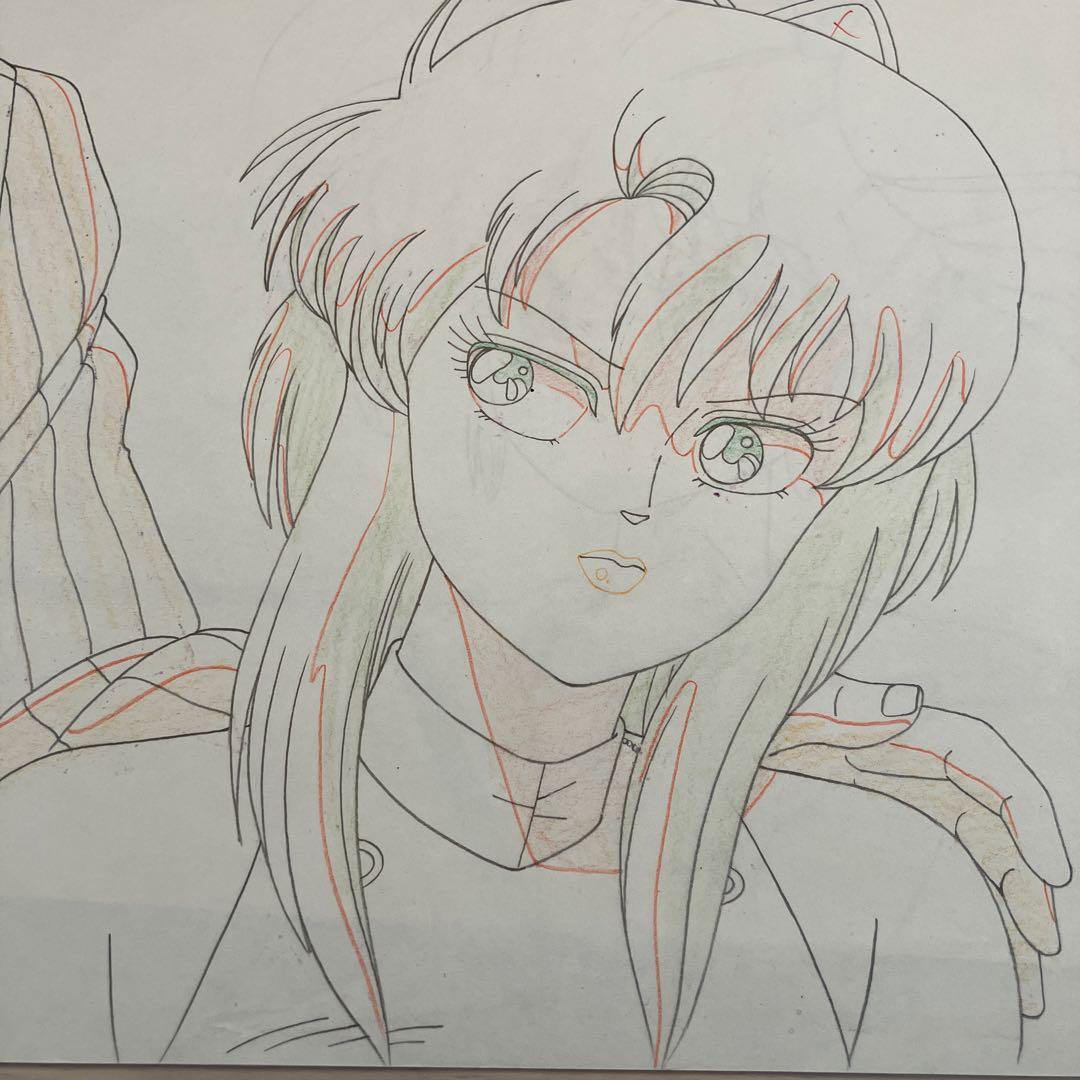 アイドル伝説えり子　直筆　動画　2枚セット　A セル画