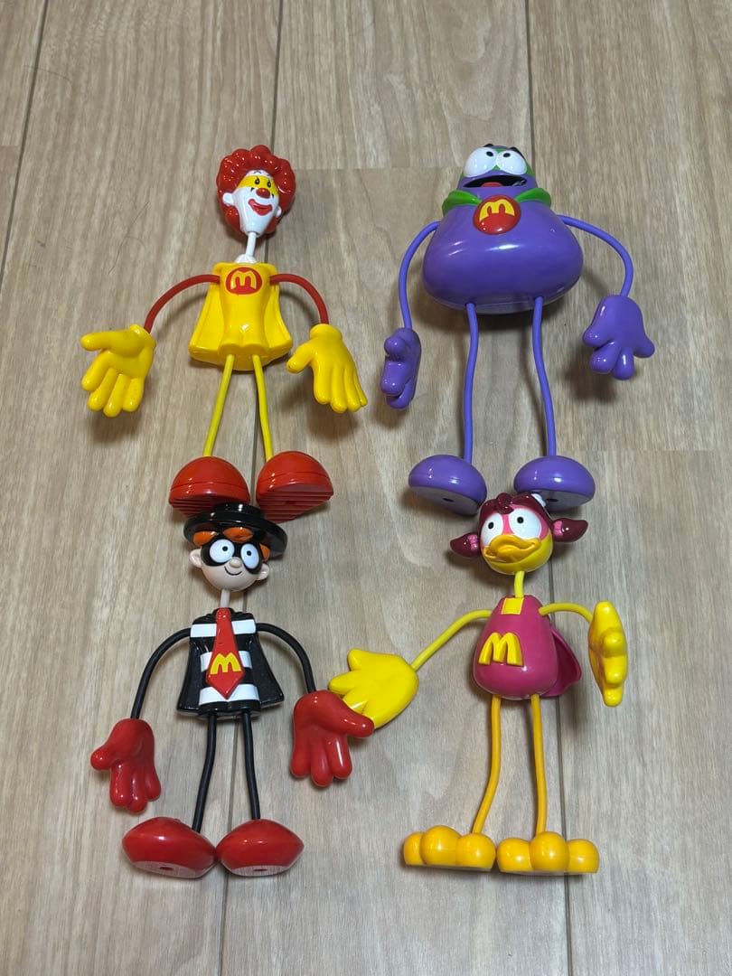 ヴィンテージ　マクドナルド フィギュア ハッピーミールベンダブル ミールトイ
