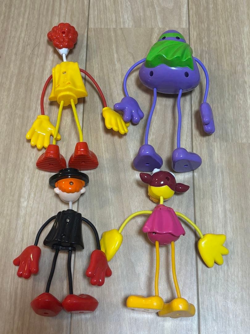 ヴィンテージ　マクドナルド フィギュア ハッピーミールベンダブル ミールトイ