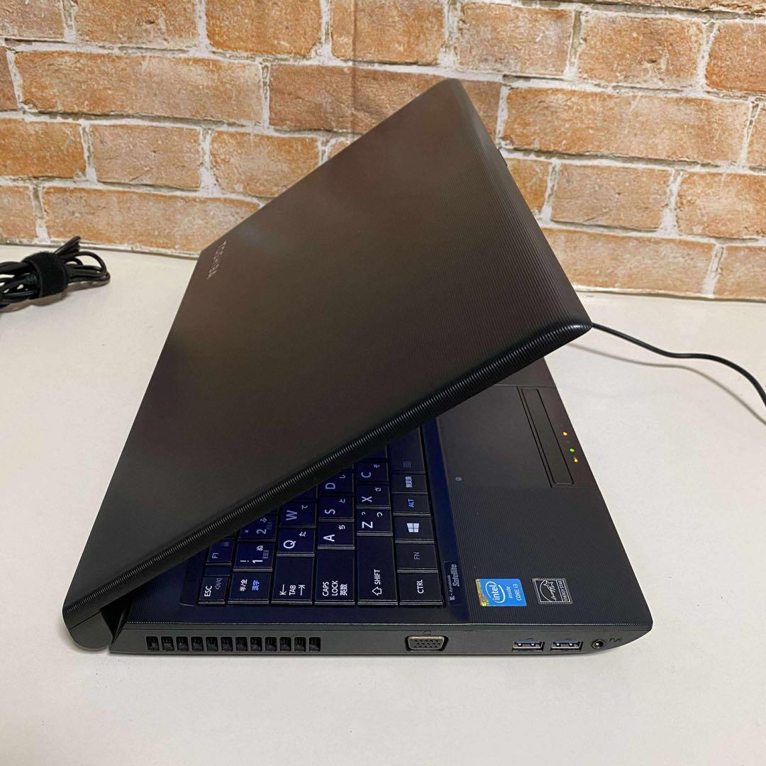 TOSHIBA ノートPC 高速起動SSD メモリ8GB オフィス2024年入り