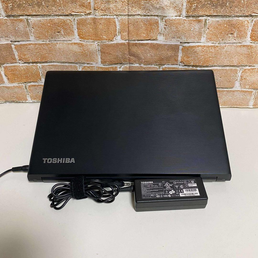 TOSHIBA ノートPC 高速起動SSD メモリ8GB オフィス2024年入り