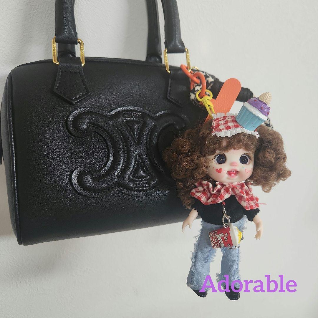 バッグチャーム オビツ キーホルダー スマホストラップ カスタムドール 人形
