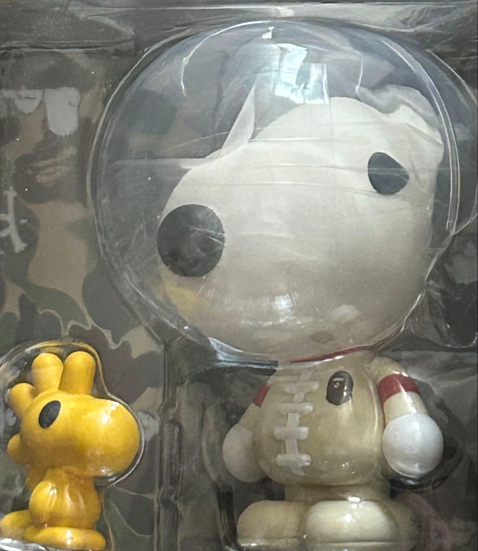 Snoopy A Bathing ape フィギュア メディコムトイ コラボ