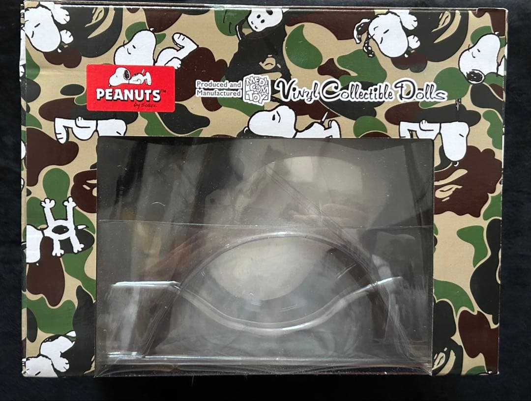 Snoopy A Bathing ape フィギュア メディコムトイ コラボ