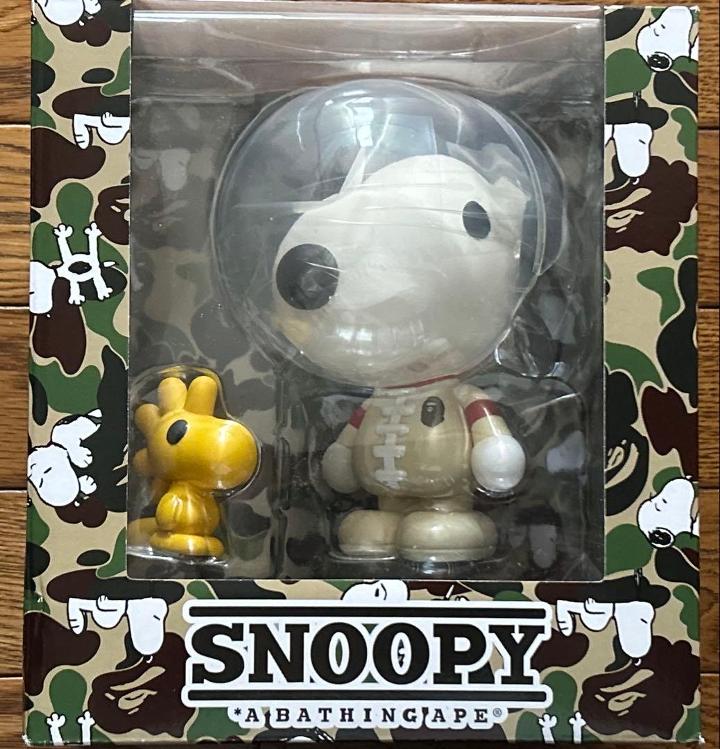 Snoopy A Bathing ape フィギュア メディコムトイ コラボ