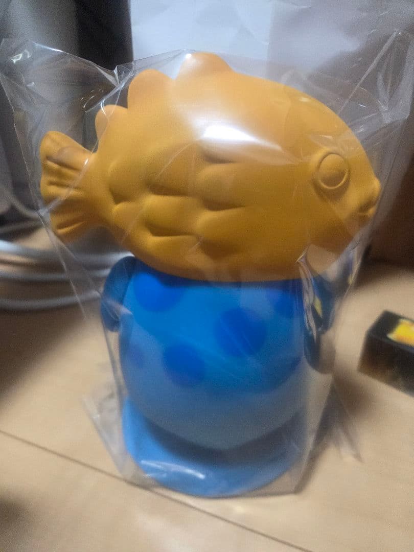 眞露たい焼きカエルフィギュア