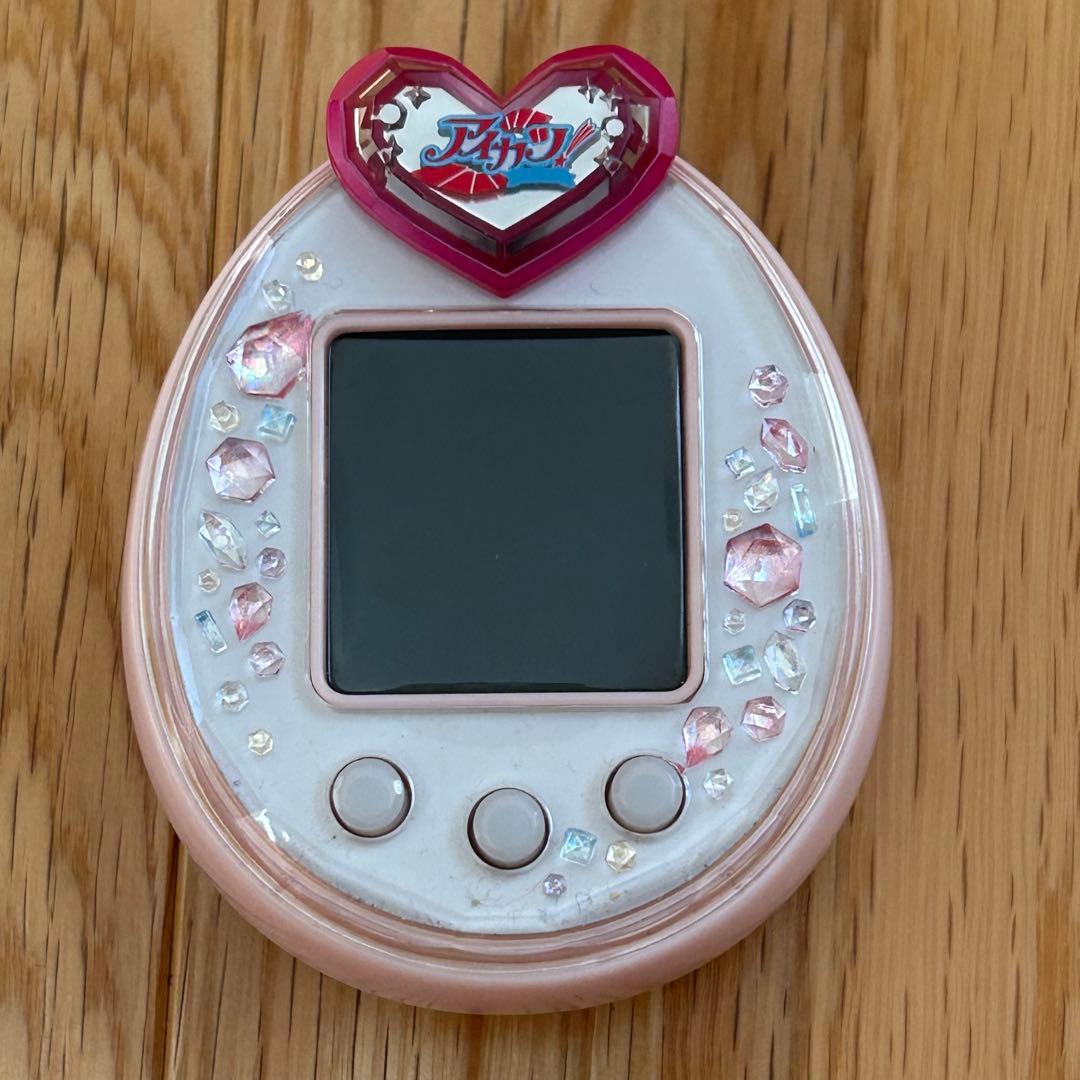 Tamagotchi P's たまごっちピース ピンク アイカツデコピアス付