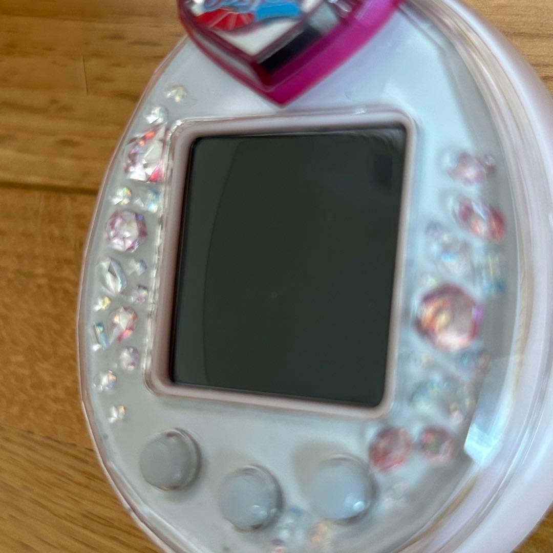 Tamagotchi P's たまごっちピース ピンク アイカツデコピアス付