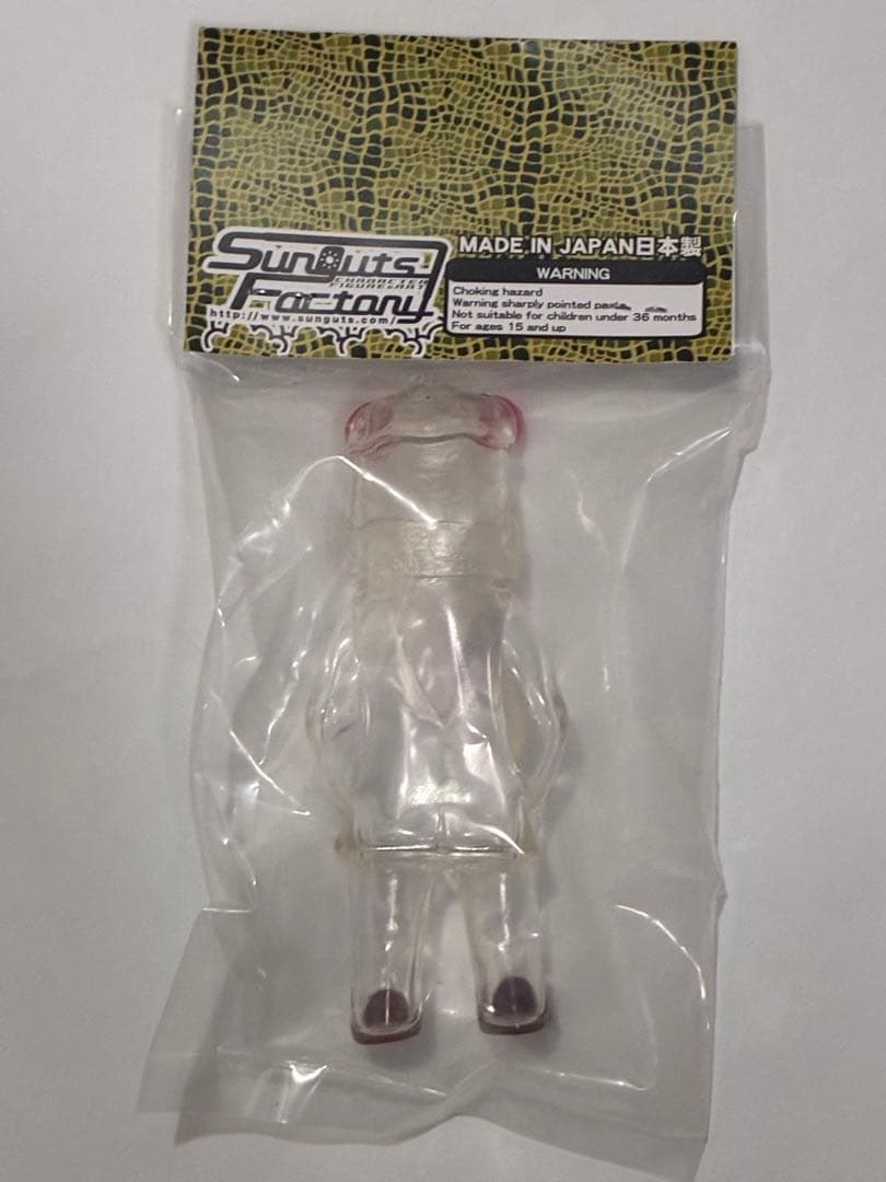 サンガッツ本舗 セミ人間 クリア 円谷怪獣総進撃 ソフビ