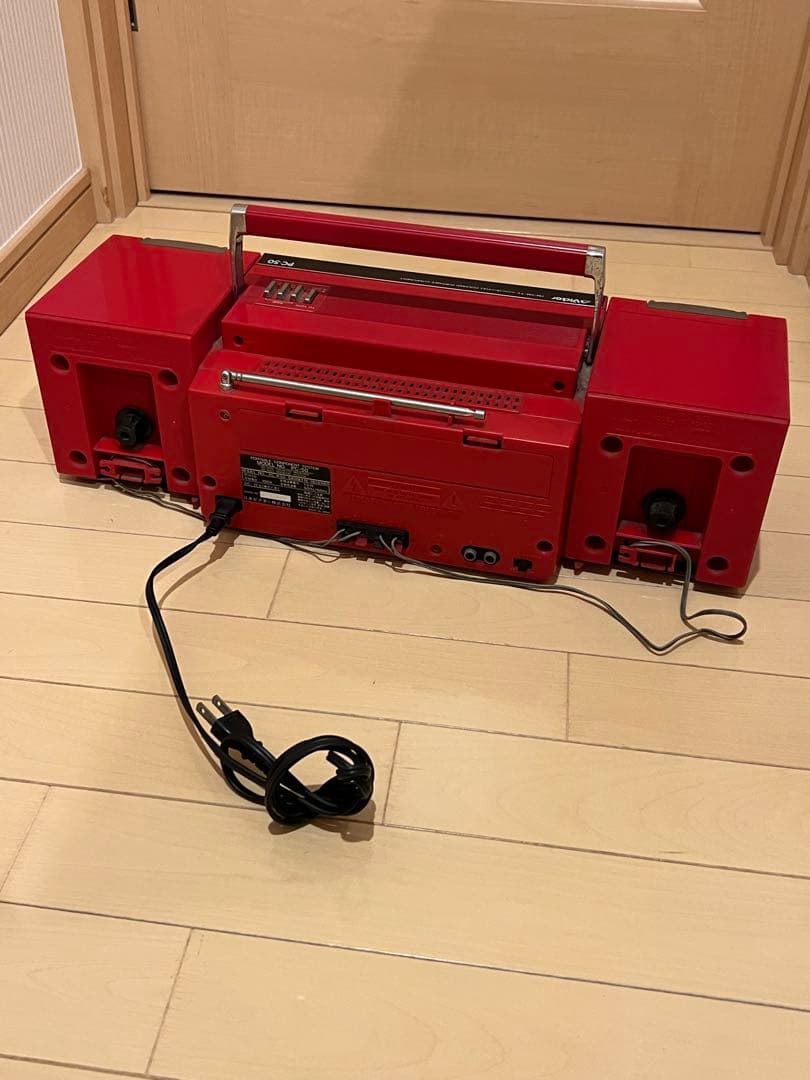 今本　Victor PC-50 ラジカセ オートリバース　【昭和レトロ】