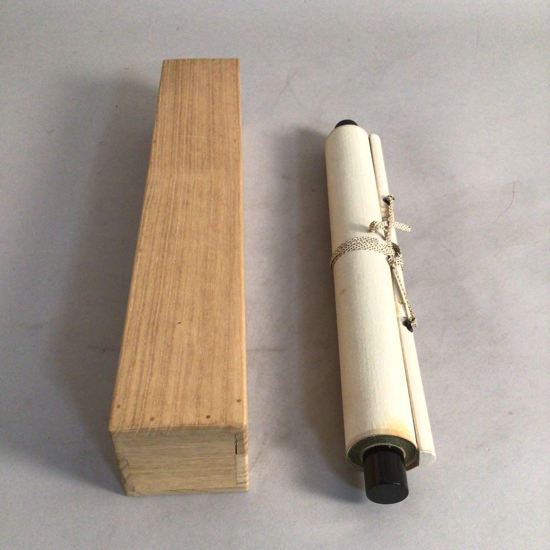 No3738 掛軸　大僧正　仲田順海　三字書　福寿海　紙本　書画　墨跡　送料無料