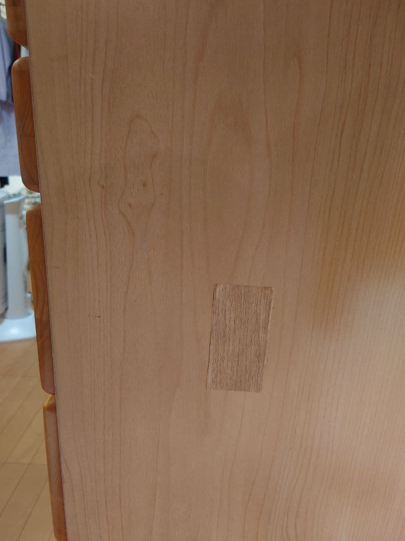 木製チェスト 花デザイン　カントリー調